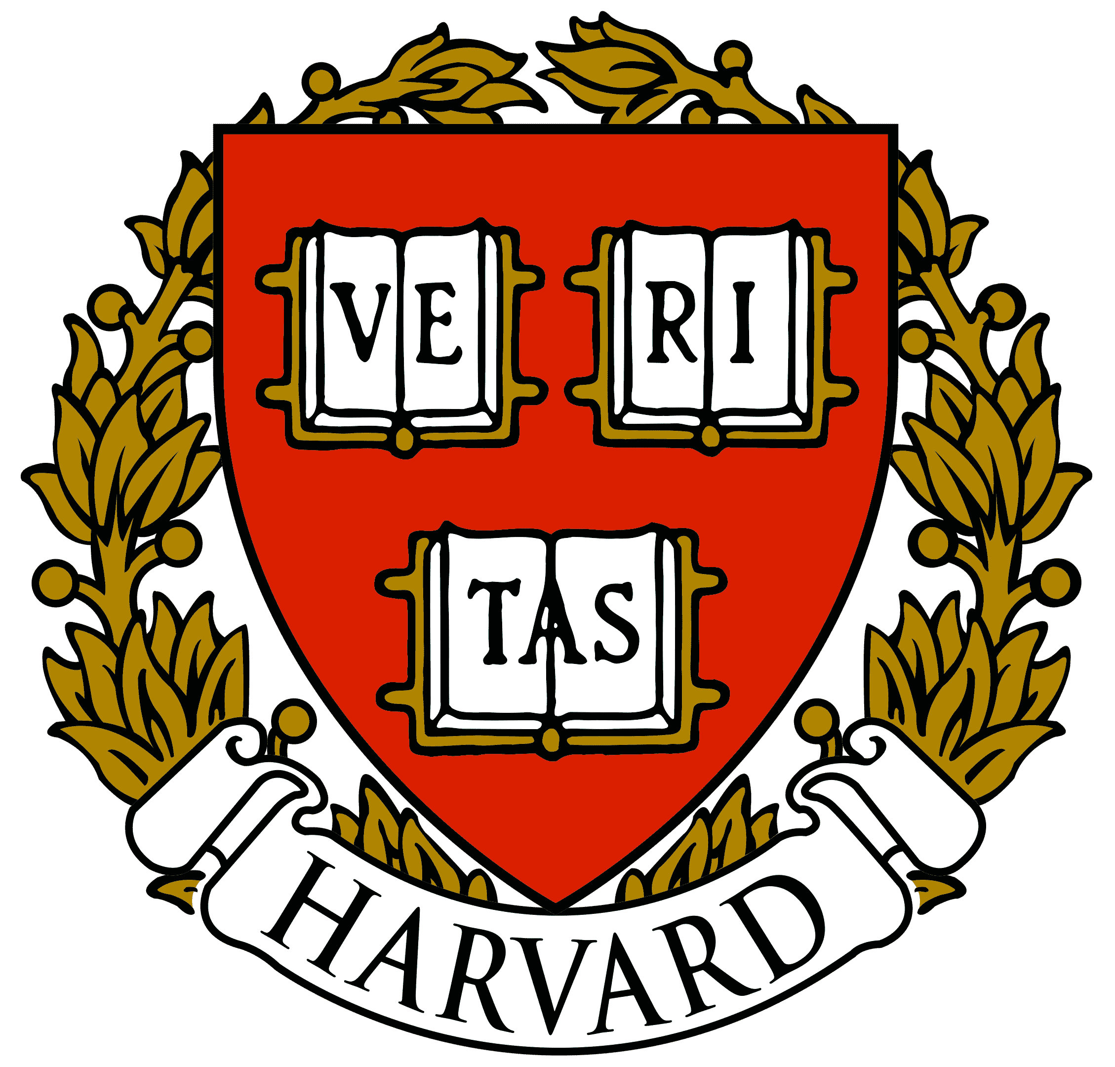 Harvard University Veritas shield crest