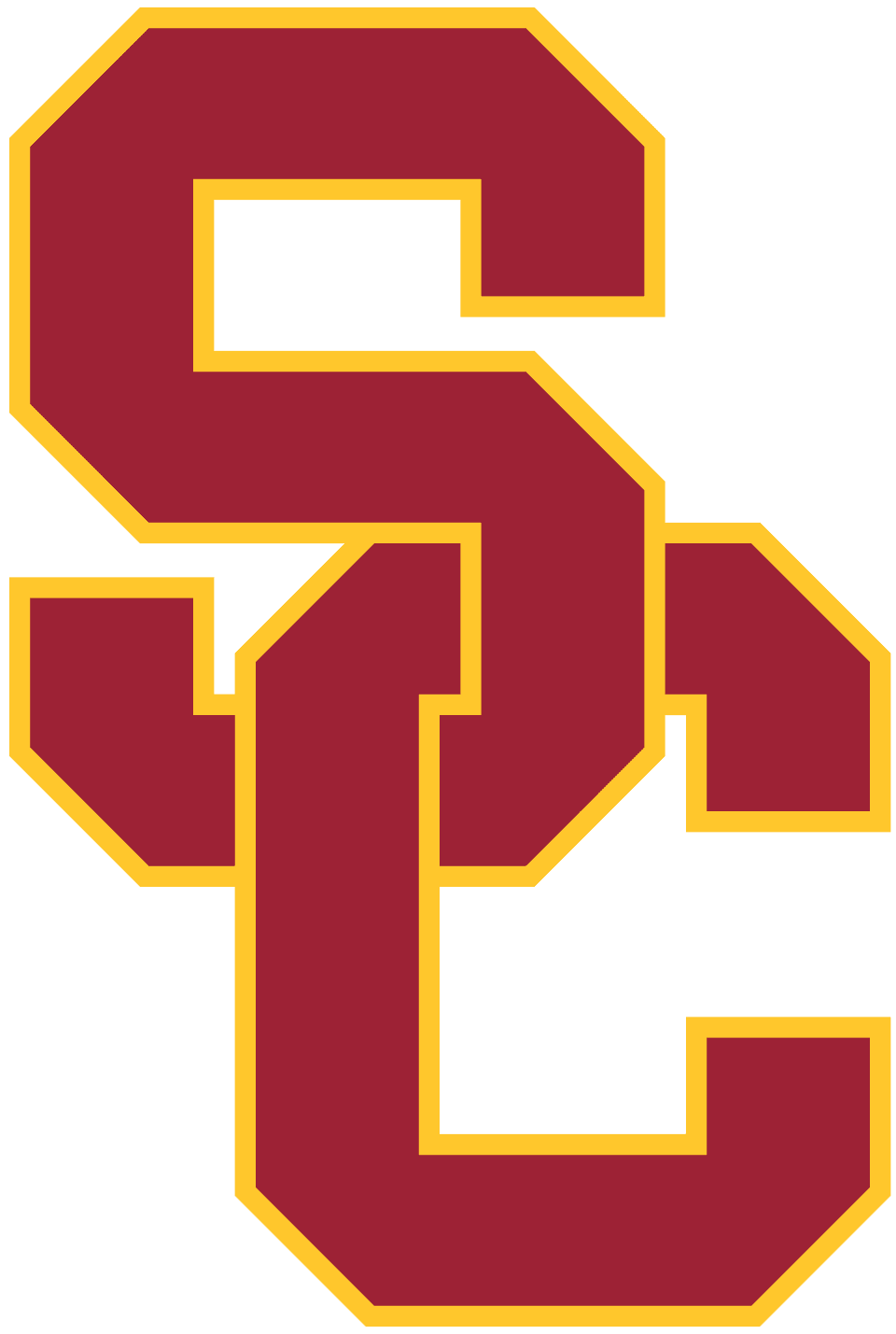 University of Southern California interlocking SC logo